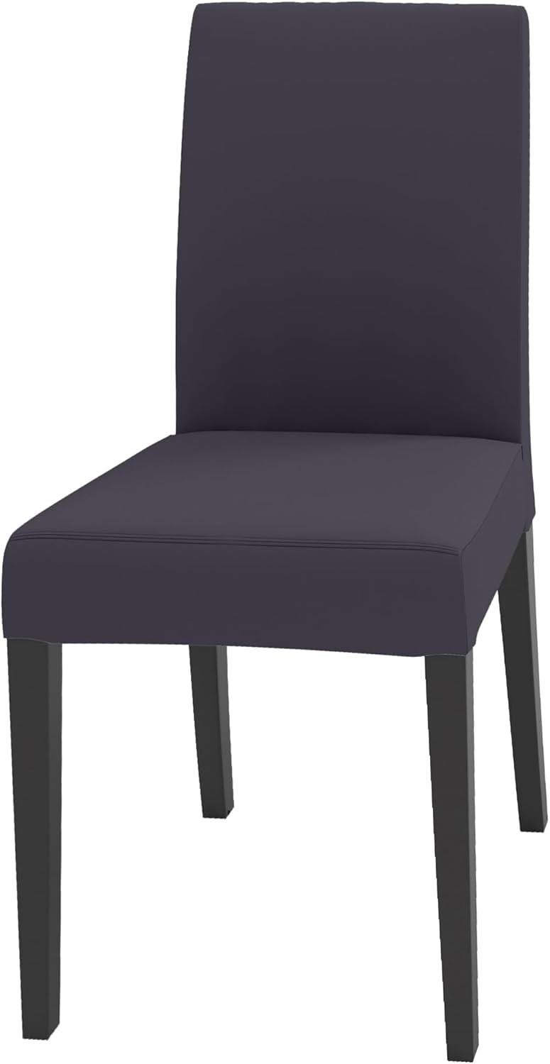 The Durable Bergmund Chair Cover Replacement is Compatible with IKEA Dining Chair Cover Or Slipcover (Polyester Deep Gray)