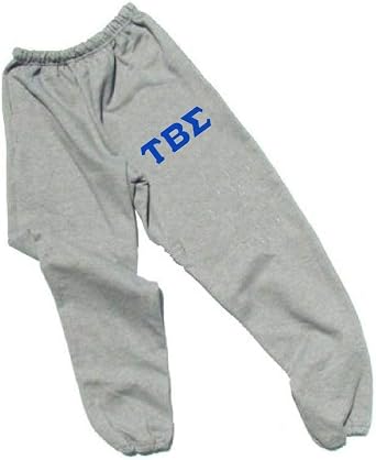 Greekgear Womens Tau Beta Sigma Lettered Thigh Sweatpants