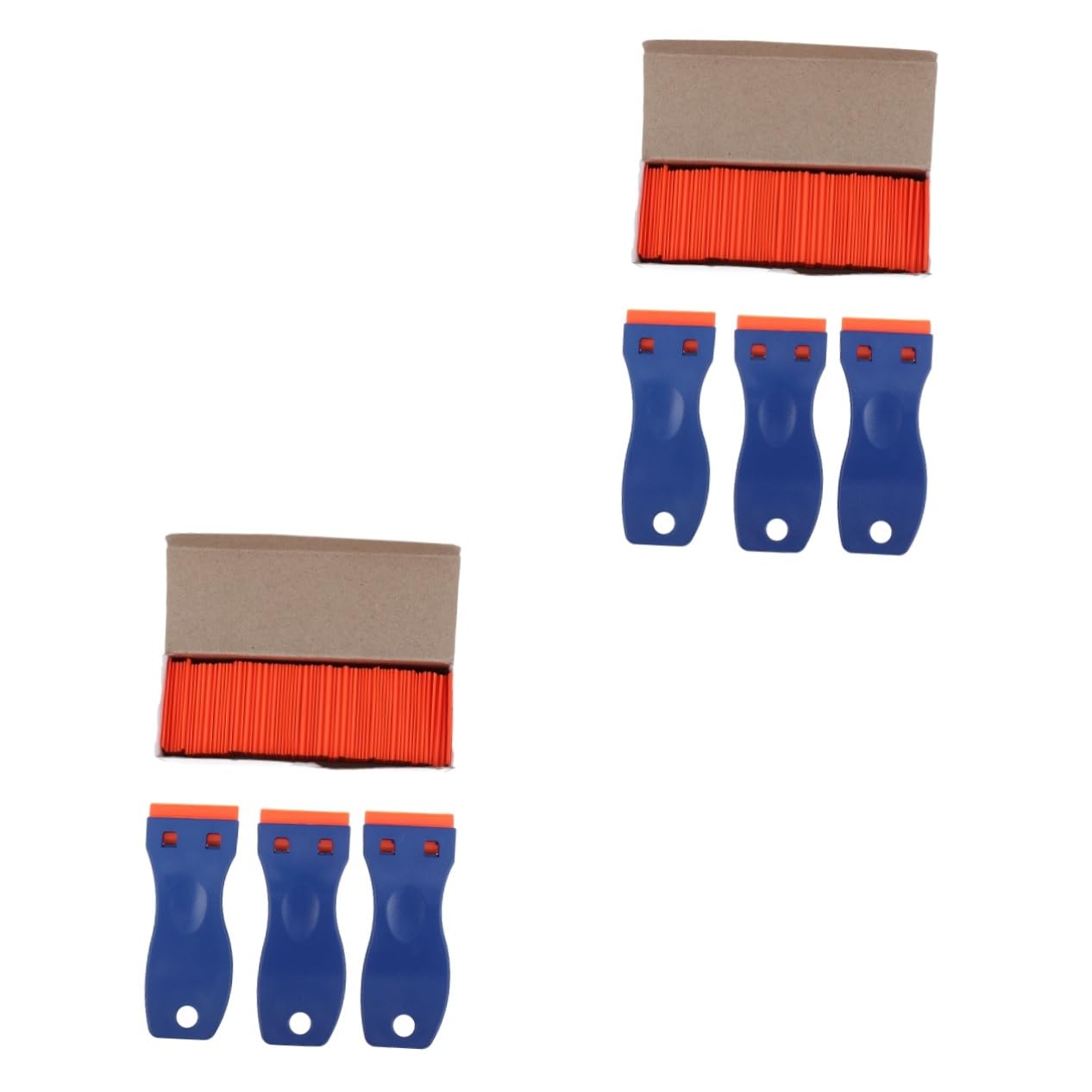 Tofficu 2 Set Raschietto Per La Pulizia Dei Pavimenti Attrezzo Strumenti Di Pulizia Scraper Raschietto Pavimento Etichetta Rasoio Decalcomanie Rasoio Pezzi * 2