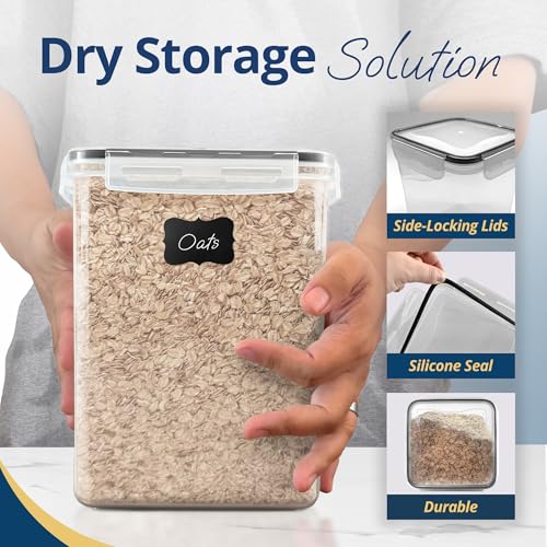 image for Reli. 5.2L Airtight Food Storage Containers with Lids (4 Sets) | Kitch