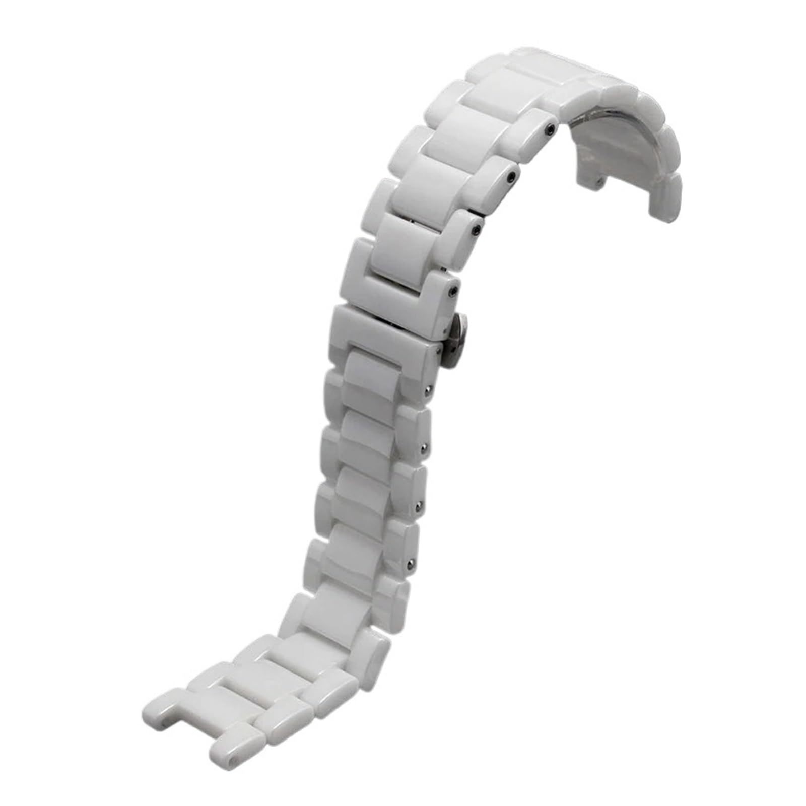 Bracelet en céramique blanc 20-12mm idéal pour sublimer votre montre GC en soirée ou au bureau