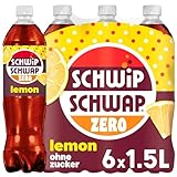 Fruchtige Erfrischung: Schwip Schwap Lemon Taste ohne Zucker schmeckt herrlich frisch und darf auf keiner Party fehlen / Am besten eisgekühlt servieren und genießen