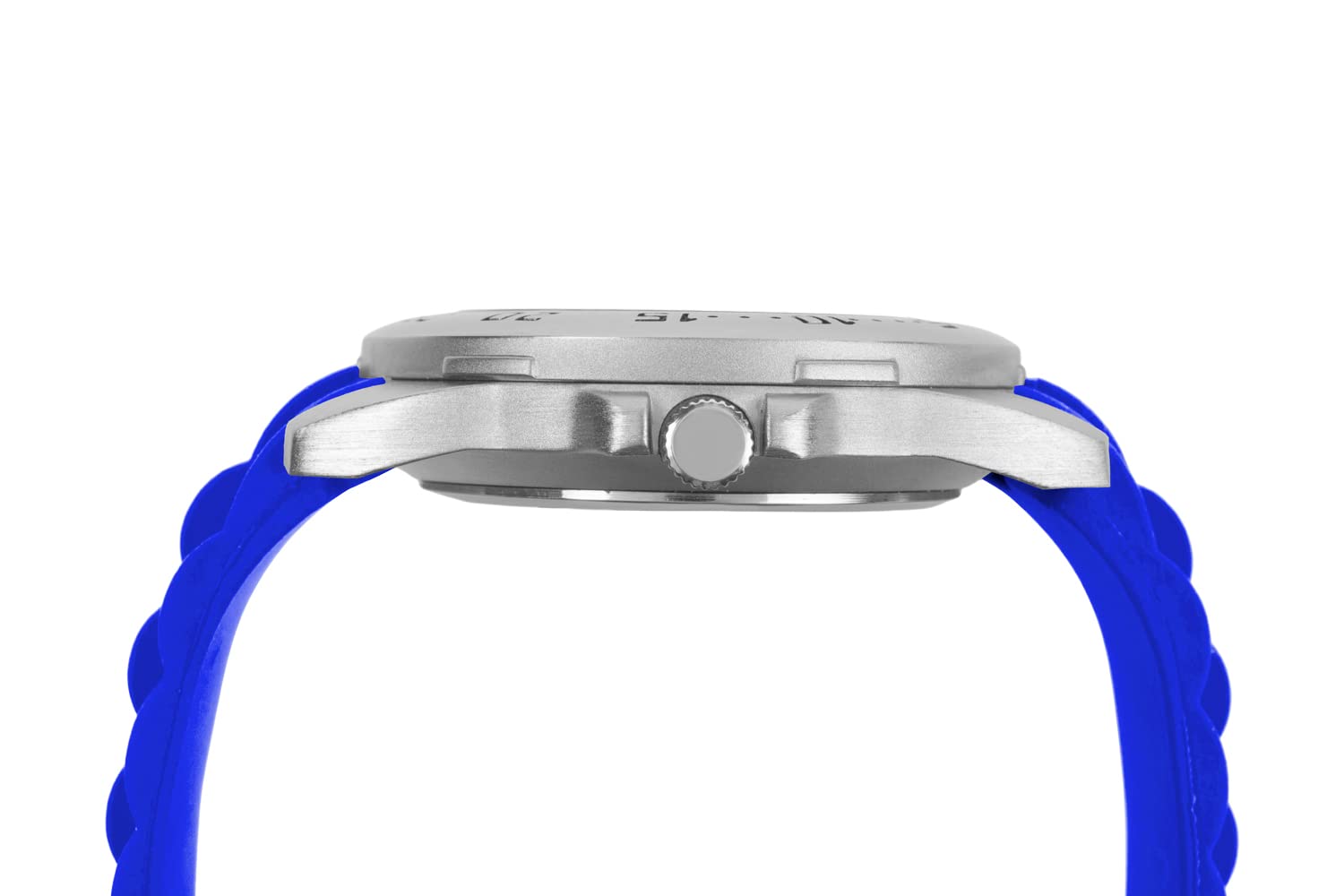 Mens Black Digital Sport Watch - Black Digita Watch for Men for Teen for Boys Sport Outdoor Silicone Watch with 5 ATM Waterproof, Chronograph, Alarm