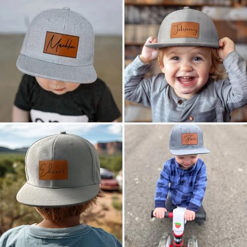 Personalized Toddler Baseball Cap, Custom Name Baseball Caps with Adjustable Snapback, Sun Hat Truck Cap2