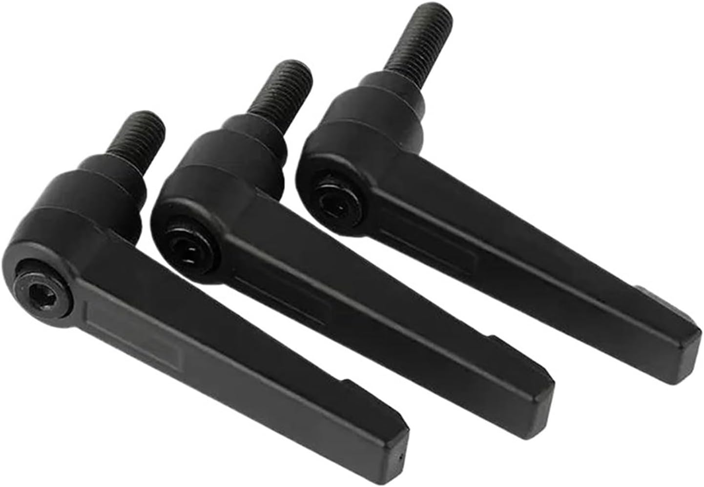 1pcs M4 M5 M6 M8 M10 M12 M16 Clamping Lever Machinery Adjustable Handle Locking External Male Thread Knob Handle Screws Bolt(Nut,M5x25mm)