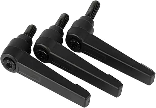 1pcs M4 M5 M6 M8 M10 M12 M16 Clamping Lever Machinery Adjustable Handle Locking External Male Thread Knob Handle Screws BoltScrew,M5x40mm