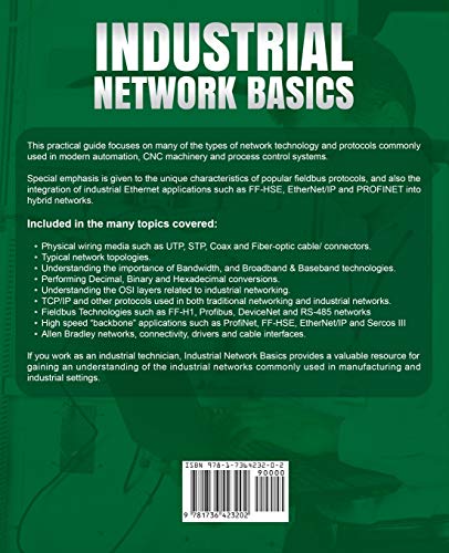 Industrial Network Basics: Practical Guides For The Industrial Technician (Book 3) #TOP1