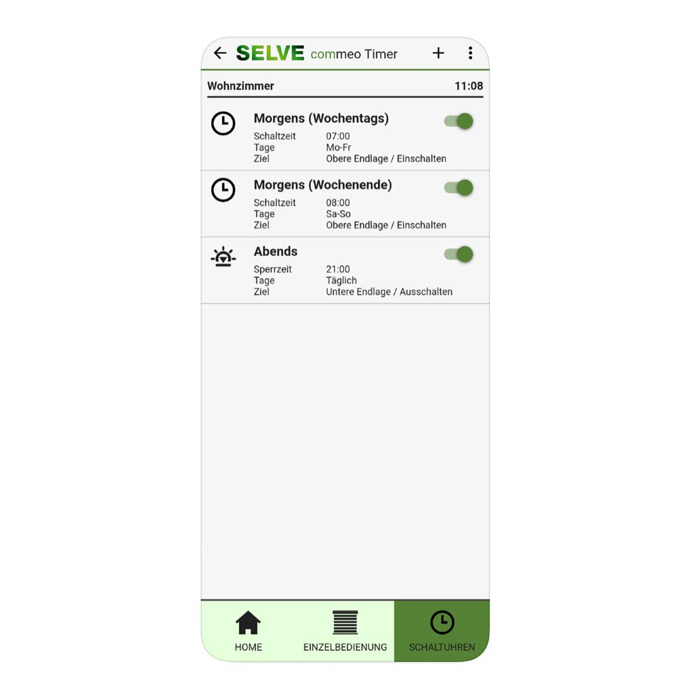 commeo Timer BT - Funk-Zeitschaltuhr, SELVE, Art.: 297701 + GRATIS EVEROXX®-Phasenprüfer