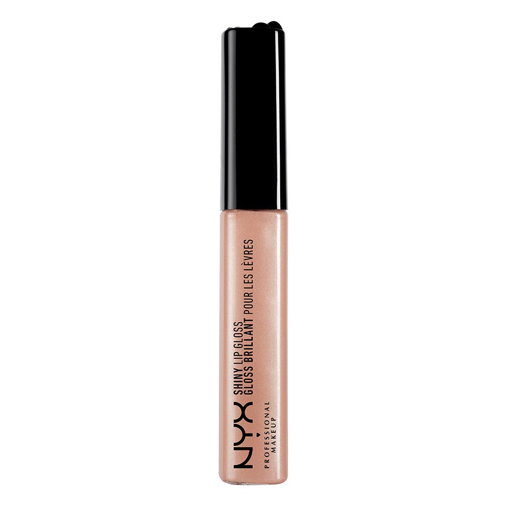 NYX Mega Shine Lip Gloss, Frosted Beige, 0.37 Ounce