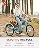 Viribus Electric Tricycle for Adults, 24 inch Electric Trike 250W(Peak 500W) with 468Wh Removable Battery, Motorized Adult Tricycle, 3 Wheel Electric Bike for Seniors, E Trikes 330 lb. #1