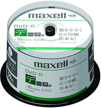 ▲ マクセル maxell iVDR VDR-R1000PLUS マクセル maxell データ用 DVD-R 1-16倍速対応 インクジェット