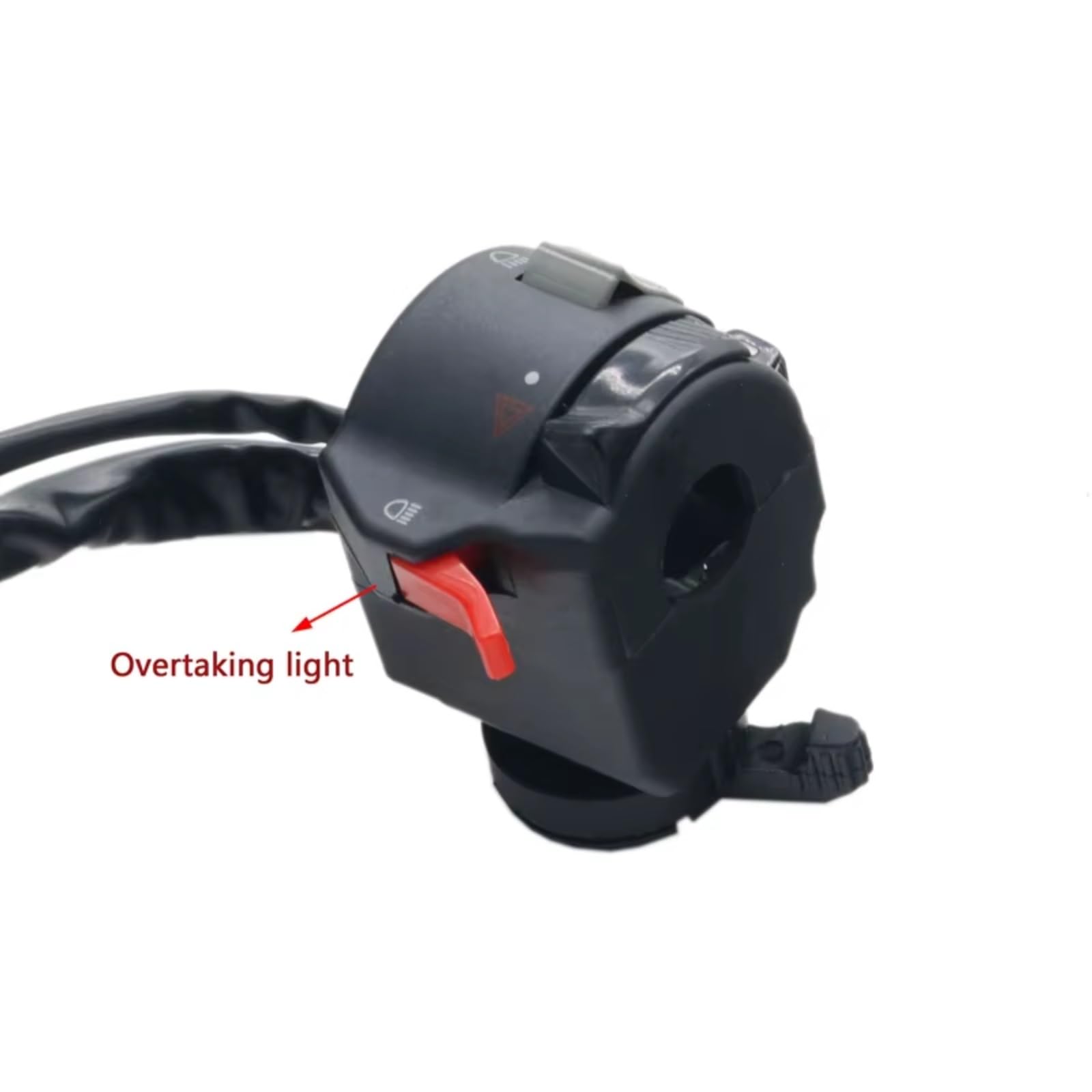 Comando Manubrio Interruttore Di Controllo Del Manubrio Del Motociclo Per Faro Di Avviamento Del Motocross Con Indicatore Di Direzione Universale Da 22 Mm