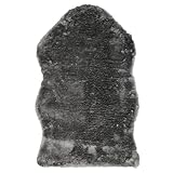 Ikea TOFTLUND 304.803.57 Teppich, Kunstfell-Effekt, mittelgroß, 55 x 85 cm, 100 % Polyester, maschinenwaschbar