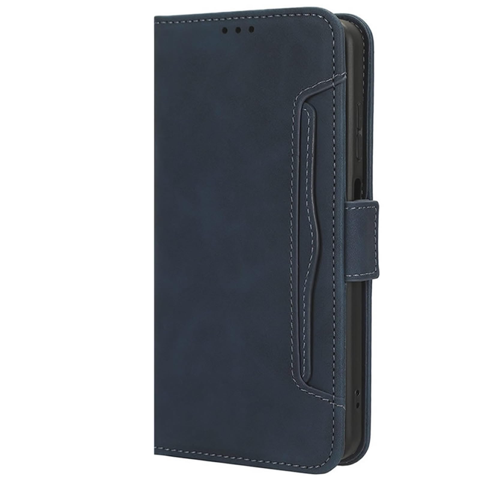 Cover In Pelle Per Nokia G42 – PEIYE Custodia Portafoglio Con 3 Slot Carte, Chiusura Magnetica E Cavalletto – Blu