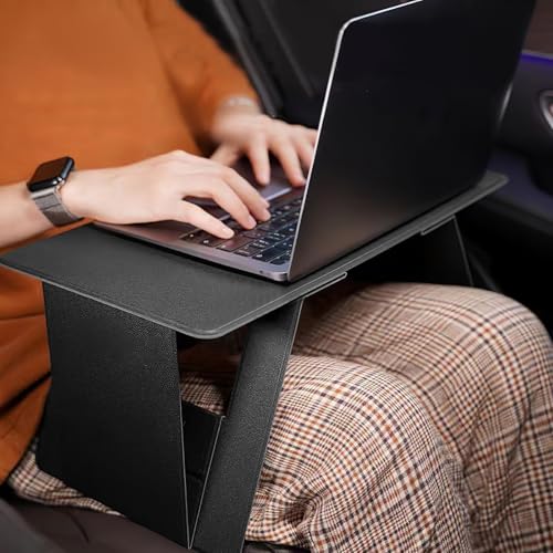 Support pliable pour ordinateur portable 24x44 cm noir table lit