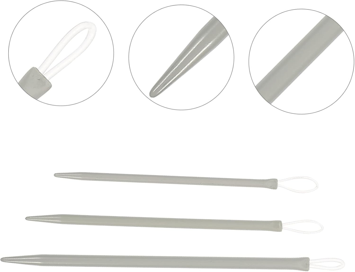 STOBOK 12pcs Wool Needles and Yarn Threader for Knitting Crochet and Sewing Essential Tools for Embroidery and Crafts Lightweight and Convenient Design