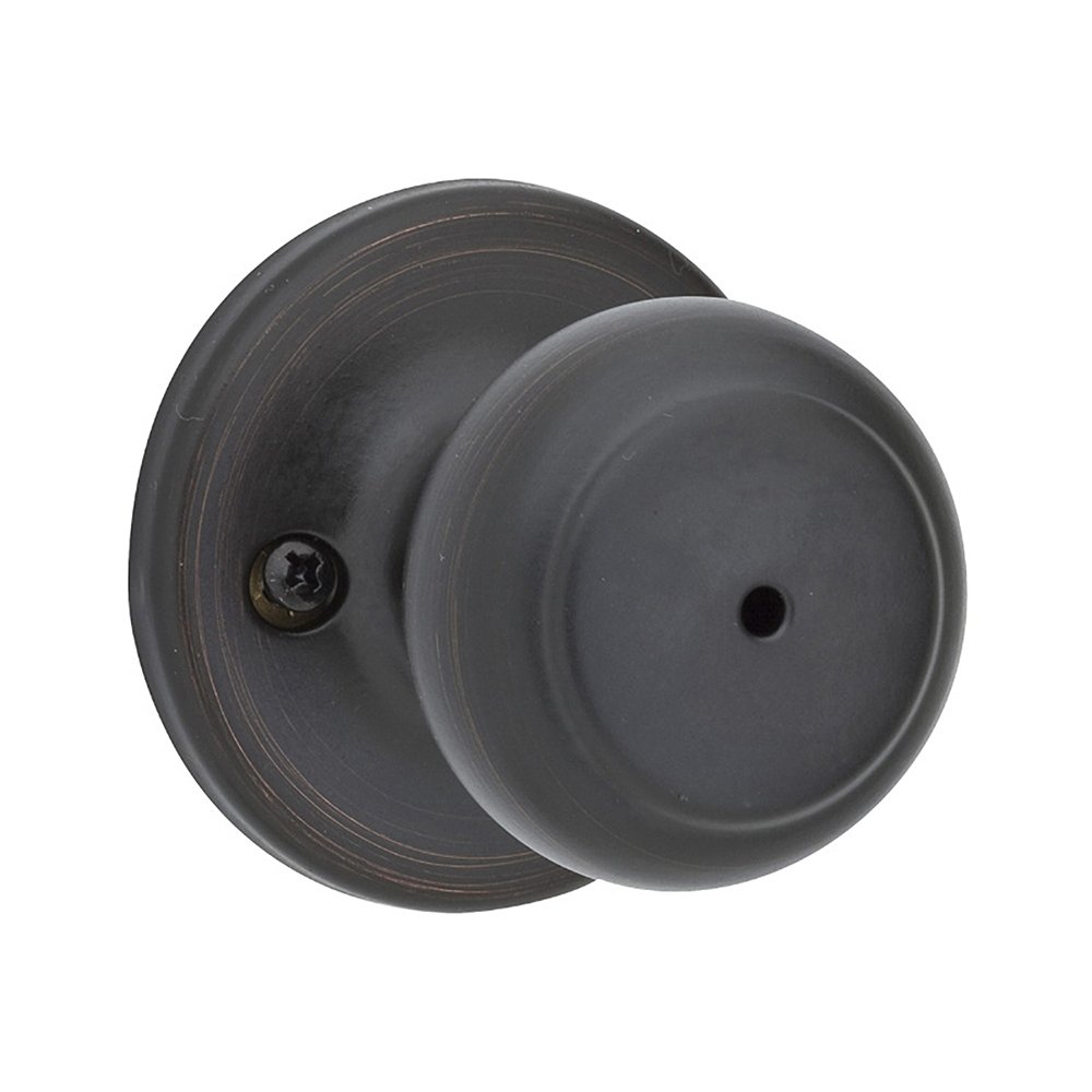 Kwikset Cove Venetian Bronze Bed/Bath Knob โ image 1