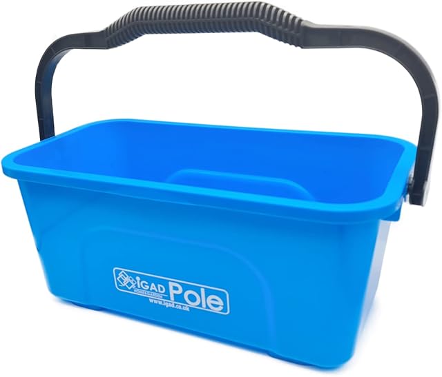 IGADPole Window Cleaning Squeegee Bucket 12l