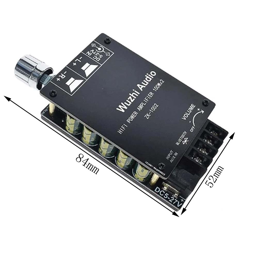 Amazon.com: ZK-1002 100WX2 2.0 stereo digital power amplifier