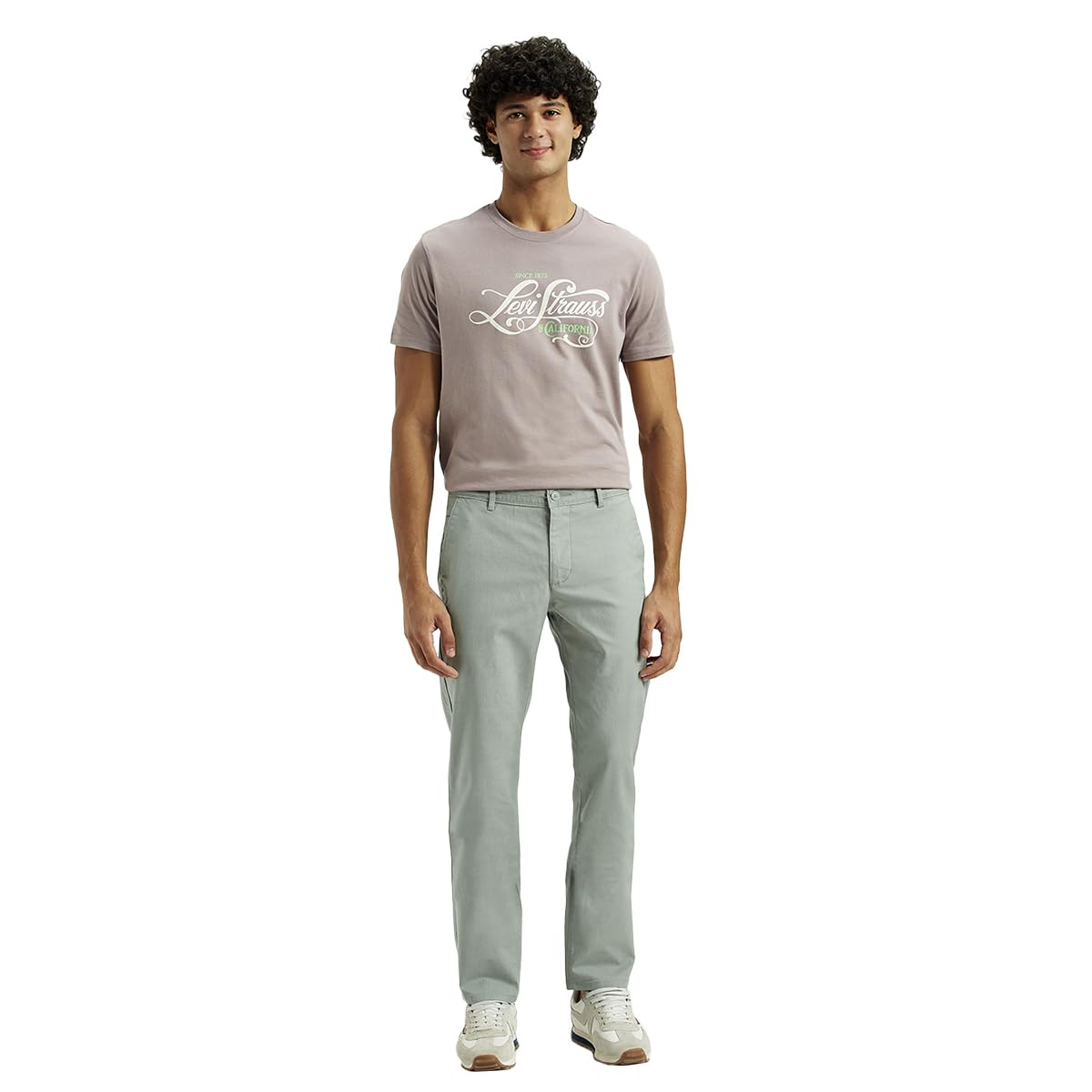 levi's Men's Green Slim Fit Chinos-picture-26