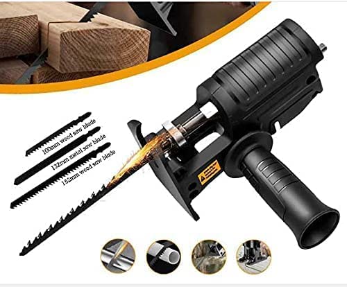 Tools.shop Reciprocating jig Saw Adapter Electric Drill Modified Household Saw Portable Woodworking Cutting Tool 3