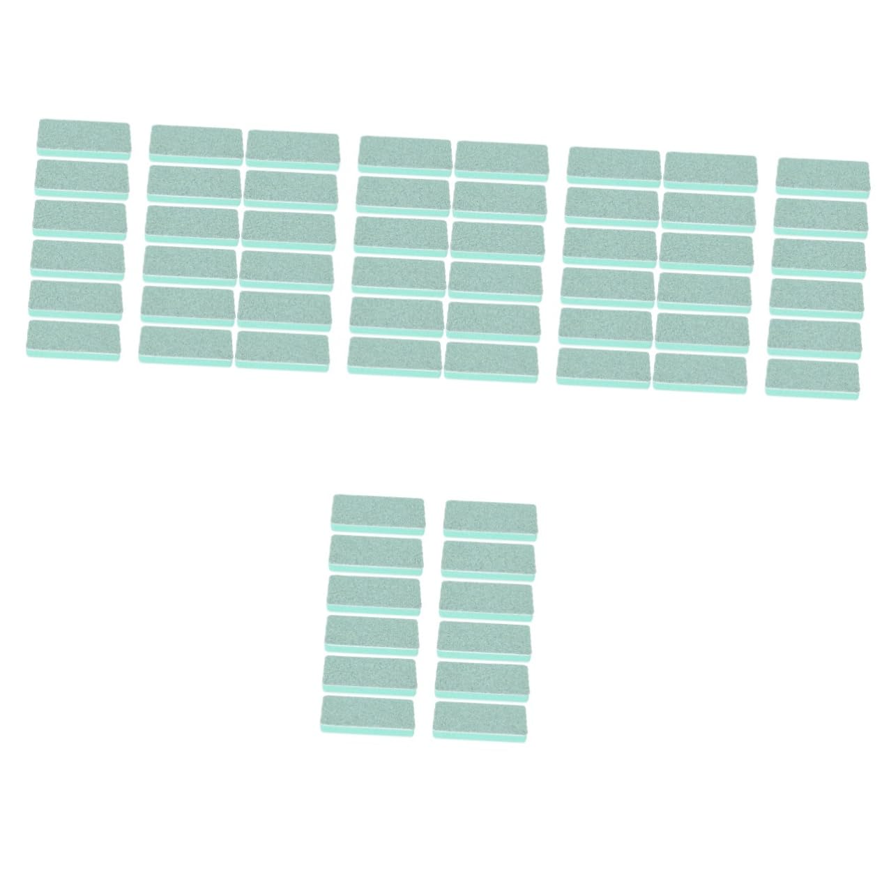 Healvian 60piezas Herramientas De Manicura y Pedicura Bloques Pulidores De Esponja Para Limpiar y Forma Uñas Para Uso Doméstico y Profesional