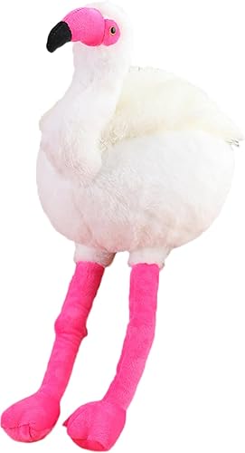 Peluche redondo suave de flamenco de peluche de flamenco gordo para decoración del hogar, almohada de flamenco para abrazar, regalo para niños o