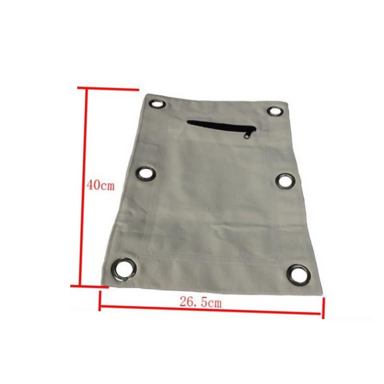 Gatuida Paquet de Sable Mural de Boxe Vide en Toile et Cuivre Blanc, Taille Portable, pour Entraînement de Boxe Thaï et Fitness en Salle