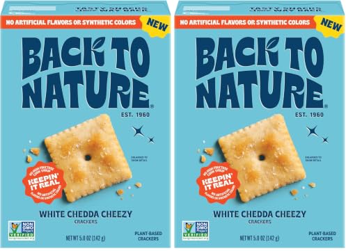 Image of White Chedda Cheezy Crackers (Pack of 2)