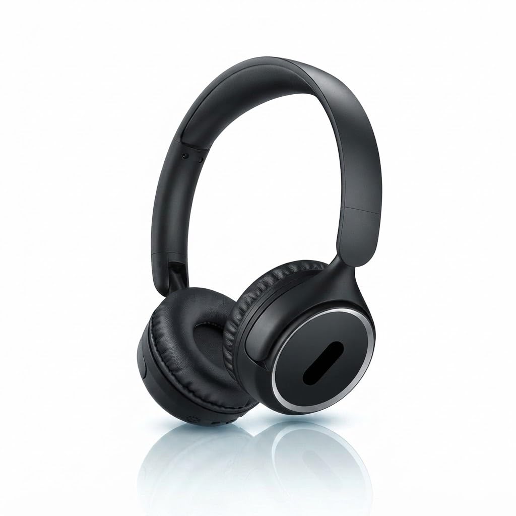 Drumstone Wireless On-Ear Headphones, Bluetooth 5.3 Foldable Headphones with 70H Playtime, Pure Bass Sound, Lightweight Over Ear Headset with Built-in Mic, App Connectivity for Music, Calls & Travel-image-29