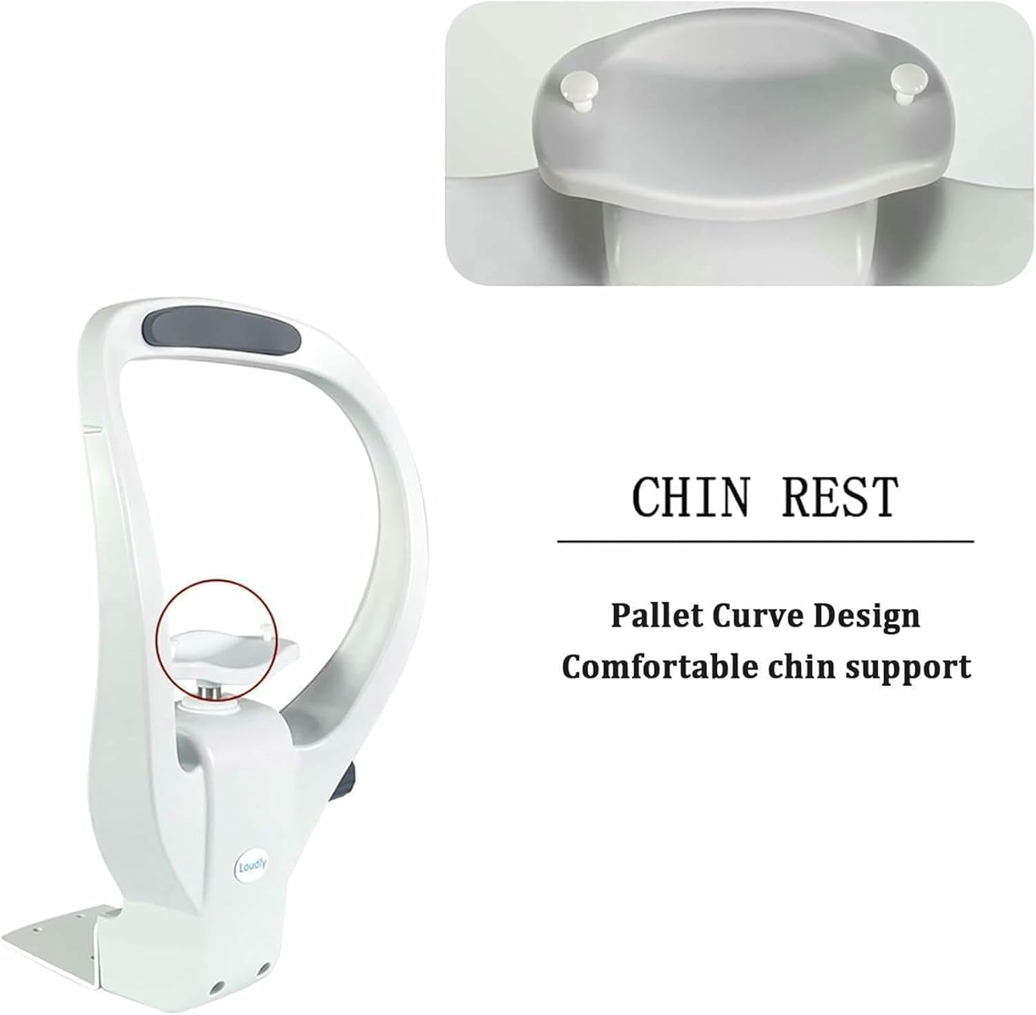 Vision Training Forehead Bracket,Chin Rest Forehead Support Optometry Accessories,Lifting Chin Bracket,Optometry Equipment Accessories,with Adjustment Height-