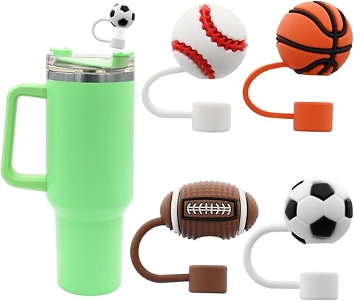 Miniatura 34 de Straw Cover Cap for Stanley Cup,Straw Topper Compatible for 30&40 Oz Tumbler with Handle,10mm 0.4in Dust-Proof Reusable Straw Tips Lids,Straw Tip