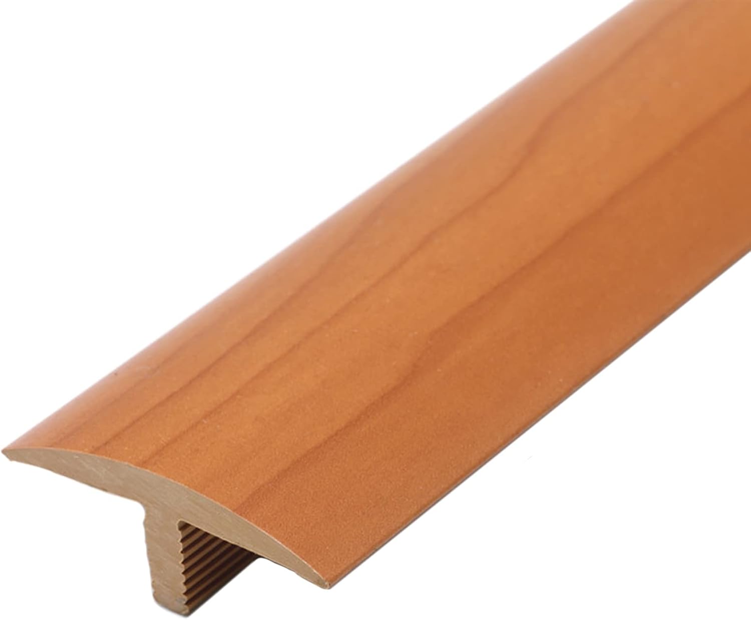 Door Strip Threshold Transition Strip T-Molding Self-Adhesive Floor Seam Transition Strips, PVC Floor Edging Trim for Doorway Threshold Transition, 35" / 39" / 43" / 47" / 51" / 55" / 59" L