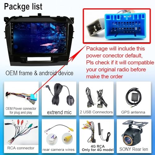 Autoradio pantalla táctil 2G+32G para Pontiac Vibe 03-04 con Android Auto 7