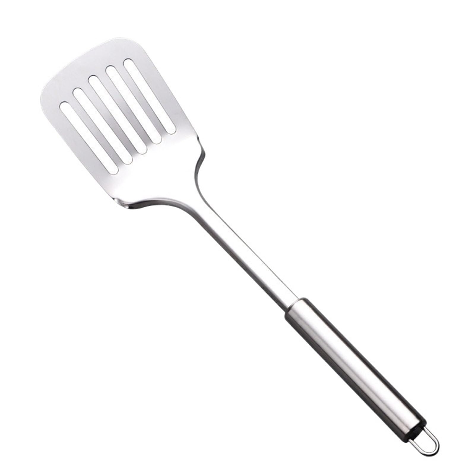 Espátula for wok de acero inoxidable 4 piezas con mango largo Para Cocina