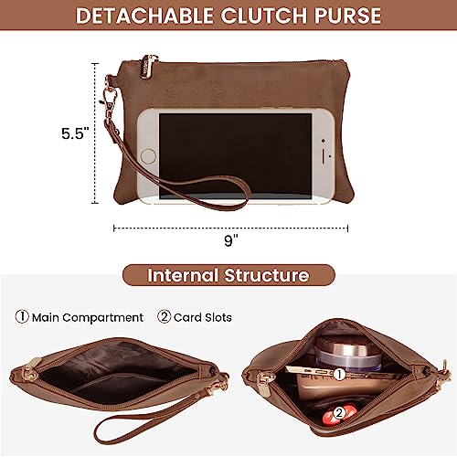 Bolso maletín para laptop vintage para mujer 15.6 pulg miniatura 6