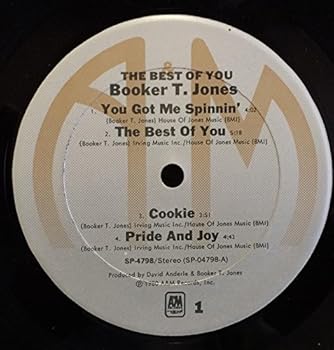 Booker T Jones - BOOKER T JONES THE BEST OF YOU vinyl record ...