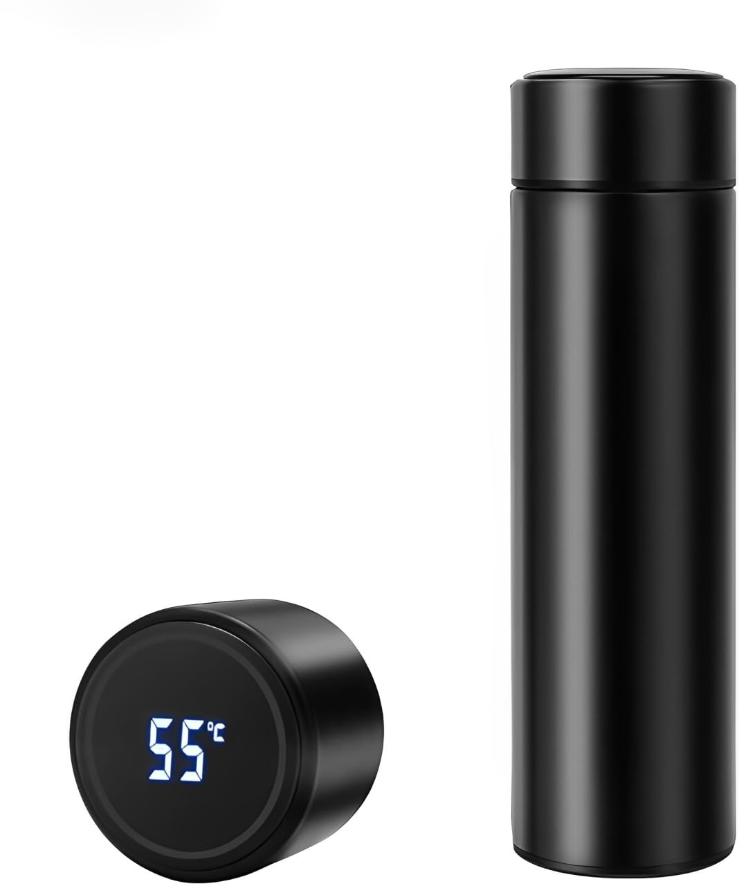 See full amazon price history chart for Temperature Display Water Bottle Double Wall Vacuum Insulated Stainless Steel Vacuum Drink Flasks Smart Water Cup for Travel for Hot and Cold 24 Hours (Black, 500ml) Temperature Display Water Bottle Double Wall Vacuum Insulated Stainless Steel Vacuum Drink Flasks Smart Water Cup for Travel for Hot and Cold 24 Hours (Black, 500ml) (B0DBDKQP6Q) Amazon Price History, Amazon Price Tracker