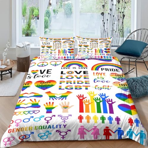 Housse de couette 3D caniche en microfibre super douce et légère - 4