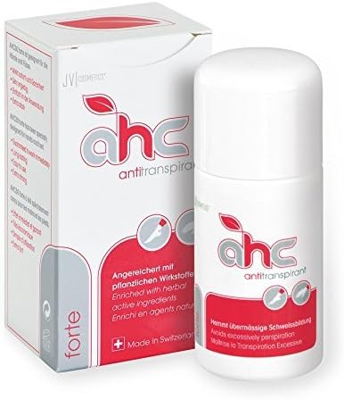 AHC forte Anti-Perspirant (50 ml) - Extra strong Anti-Perspirant against excessive sweating (previously AHC30 forte) by JV Cosmetics