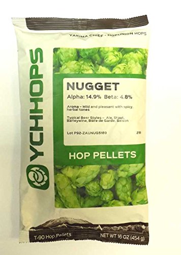 YCH Hops - Pellets de pepita de lúpulo de 1 lb
