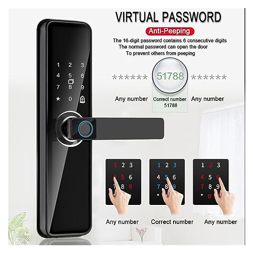 Serrure de porte intelligente Bluetooth contre les oublis de clés de maison - 8