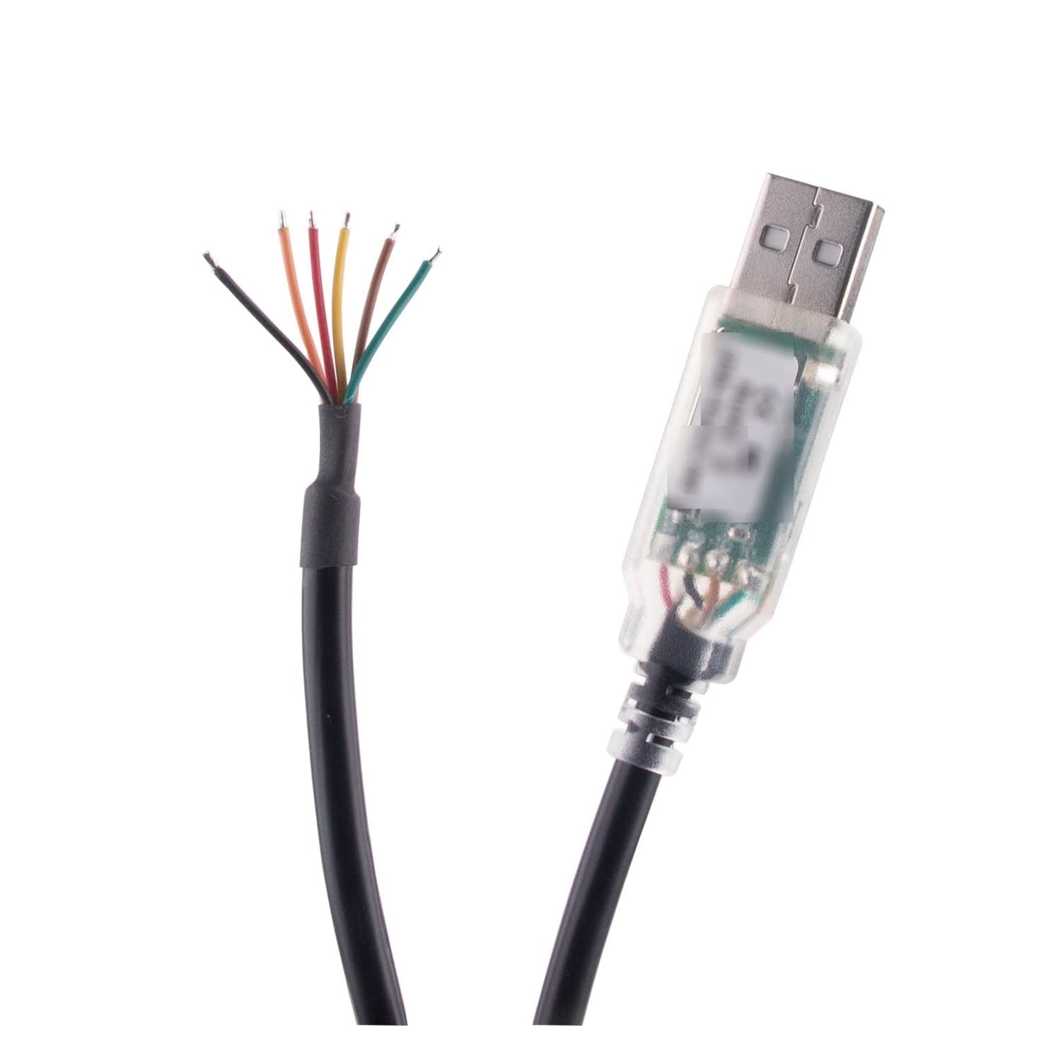 USB A Rs485 Cable adaptador del convertidor de puerto serie 6 Pin Wire End Ft-di Chip admite Windows 10 8 7 XP Y M-A-C O-S