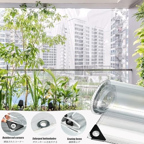 Bâche en verre souple de qualité supérieure bâche PVC transparente - 5