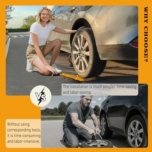 Heavy Duty Tire Lift with Extendable Handle