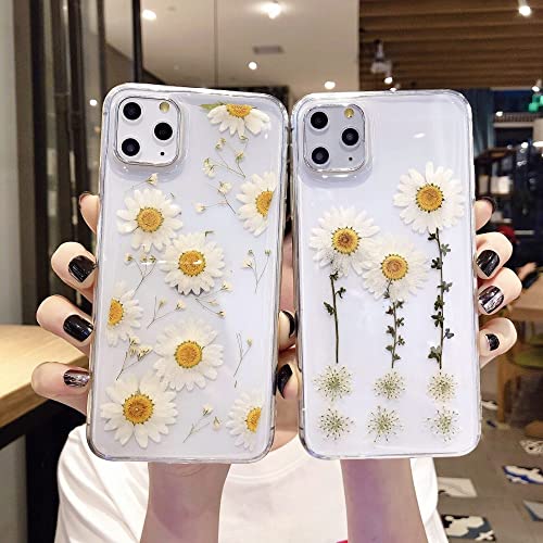 Coque de téléphone en silicone fleuri époxy pour iPhone - 3