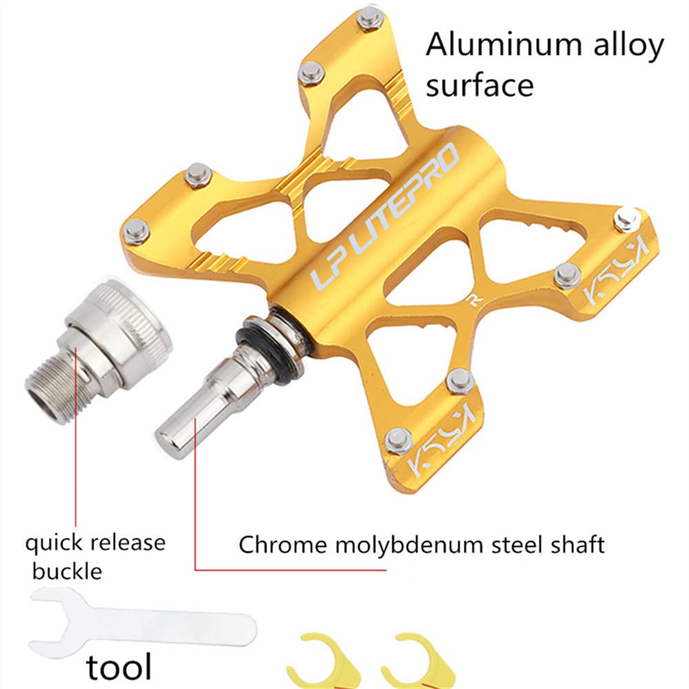 SPD SL クイックリリースペダル ブロンプトン ダホン 折りたたみ自転車 ブロンプトン折りたたみ自転車ペダル,クイックリリース
