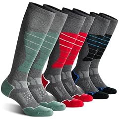 Green+red+dark Grey (3 Pairs)