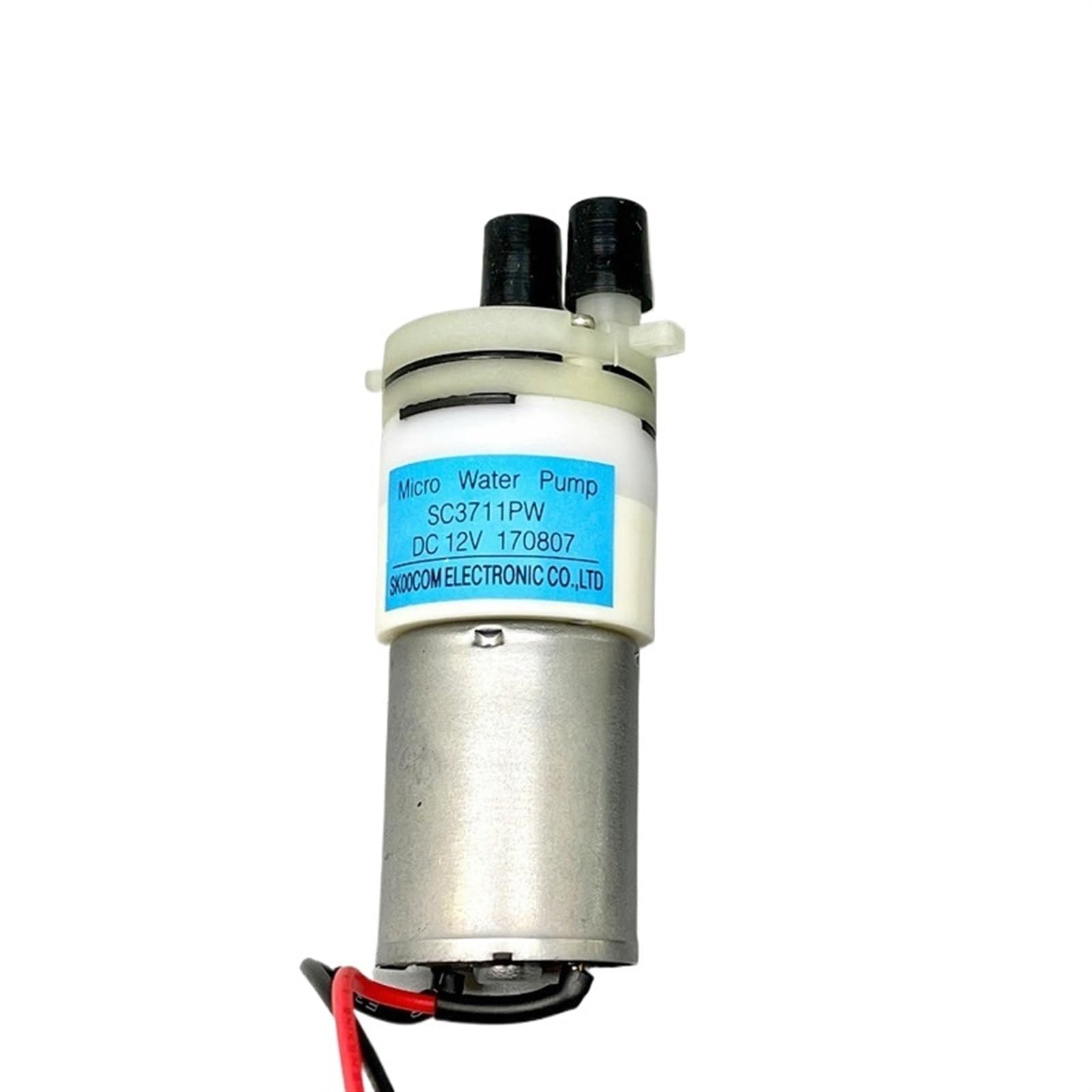 EKFBQBGW 1PCS SC3711PW DC12V/DC24V 370 electronic starter Diaphragm Pump Self-priming Suction Water Pump Liquid Pump DIY Water Dispenser(DC 12V Water Pump)