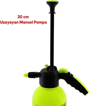Basınçlı Dezenfekte Sisleme Mekanik İlaçlama Pompası Püskürtücü 2L